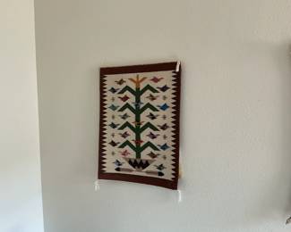 Tree of Life Navajo Rug
