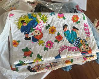 Raggedy Ann and Andy Quilt starter