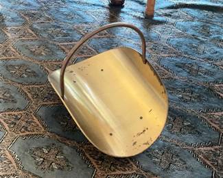 Brass Log Holder