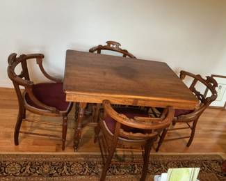 East Lake table and chairs