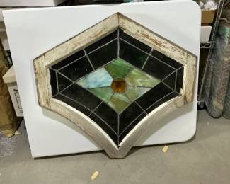 Stained glass window