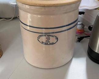 Marshall Pottery Crock