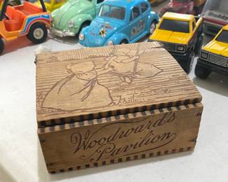 Pyrography from Woodwards Pavilion