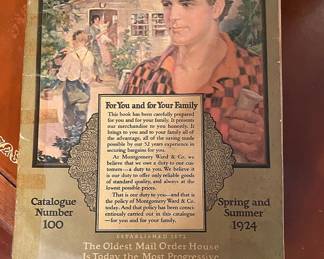 1924 Montgomery Wards Catalog