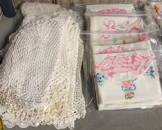 Linens Embroidery, & Crochet