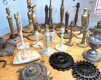 Antique Lamp Restoration Parts!