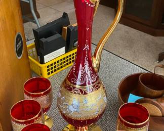 Vintage Glass Decanter