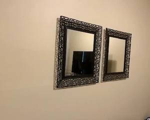 Pair of Mirrors. Will sell as a set or individually.