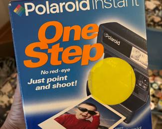 Polaroid instant One Step camera.......