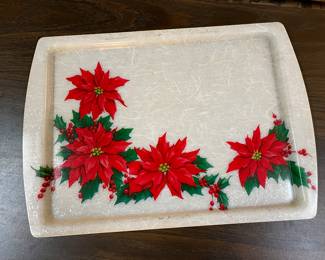 Vintage fiberglass tray
