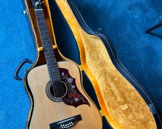 Conrad 12 string guitar and case....