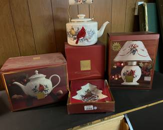 Lenox "Winter Greetings" treasures