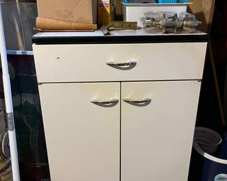 Vintage metal cabinet