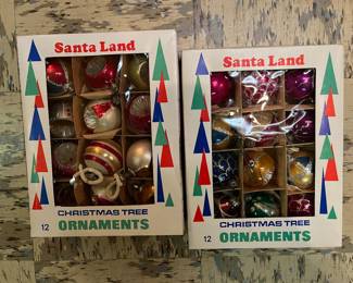 More vintage Christmas ornaments