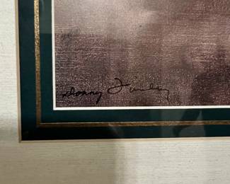 Donny Finley signed numbered print