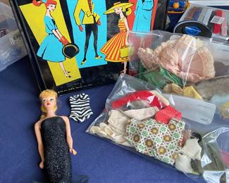 Vintage Barbie and accessories
