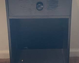 BLACK NIGHTSTAND