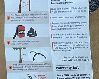 ENO ATLAS CHROMA TREE HAMMOCK GEAR