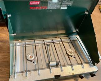 COLEMAN TWO BURNER PROPANE STOVE