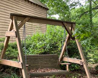 A-FRAME SWING SET