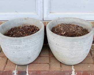 LARGE CEMENT PLANTERS