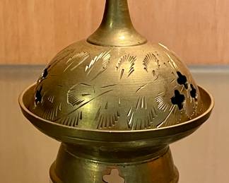 BRASS INCENSE BURNER
