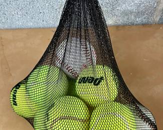 TENNIS BALLS, BASEBALLS