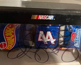 AUTOGRAPHED NASCAR DIE-CAST