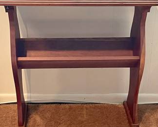 BOOK RACK TABLE