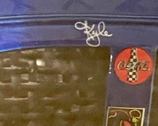 AUTOGRAPHED NASCAR DIE-CAST