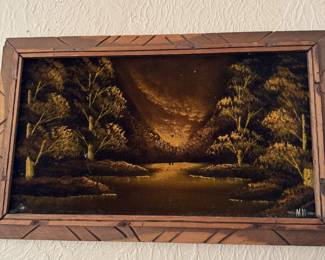 Velvet Art Tropical Scene, MCM.