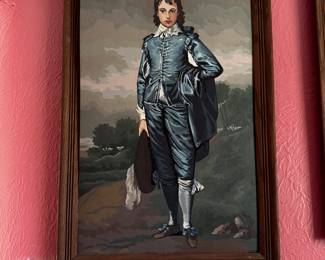 Blue Boy Paint by Number