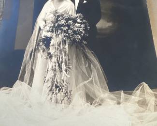 Vintage Wedding Photo