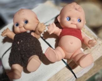 Kewpie dolls .