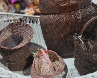 Baskets in a baby basket