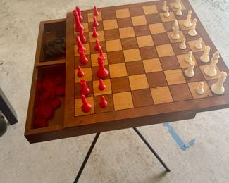 Mid Century Chess table