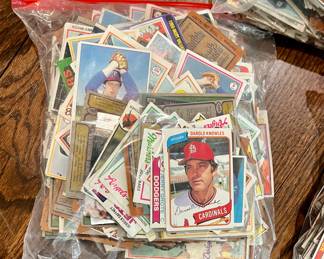 1970's Baseball, Football card collection