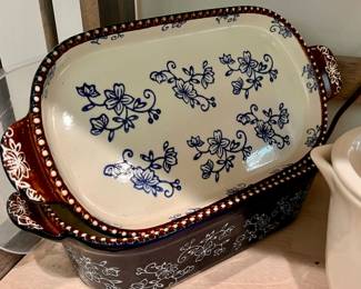 Temp-tations "Floral Lace" bakeware collection