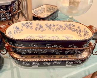 Temp-tations "Floral Lace" bakeware collection