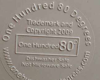 One Hundred 80 Degrees plates and bowls
