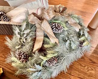 1 of 2 Beautiful Christmas wreaths