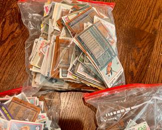 1970's Baseball, Football card collection