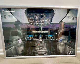 Boeing 787 cockpit