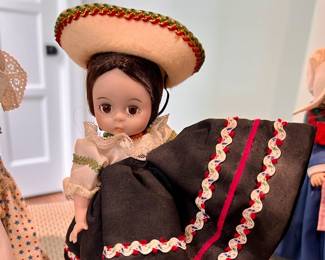 Vtg. Madame Alexander - Mexico doll - International collection