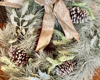 1 of 2 Beautiful Christmas wreaths