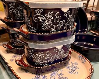 Temp-tations "Floral Lace" bakeware collection