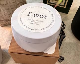 New Favor candle w/box - Desires Psalm 37:4
