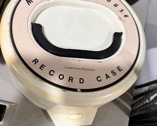 Vtg. Mickey Mouse Record Case