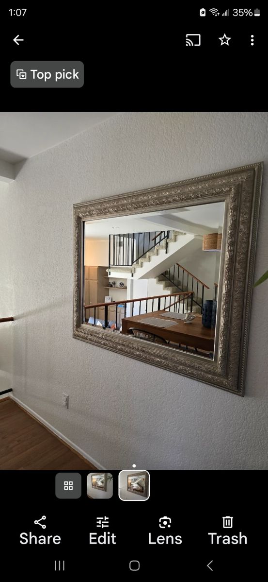 A selection of high end designer mirrors