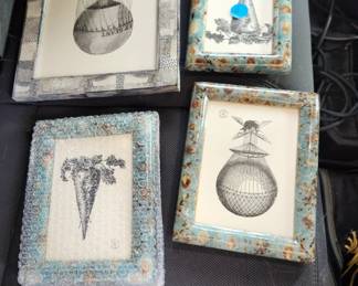 Blue pheasant frames